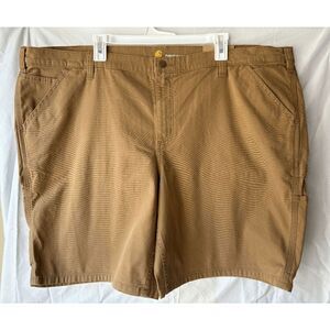 Carhartt Women's Plus Original Fit Crawford Short in Kaki Size 24W